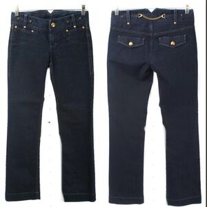 A/X Armani Exchange Women's Dark Indigo Straight Leg Jeans, 6